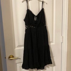 Black summer dress